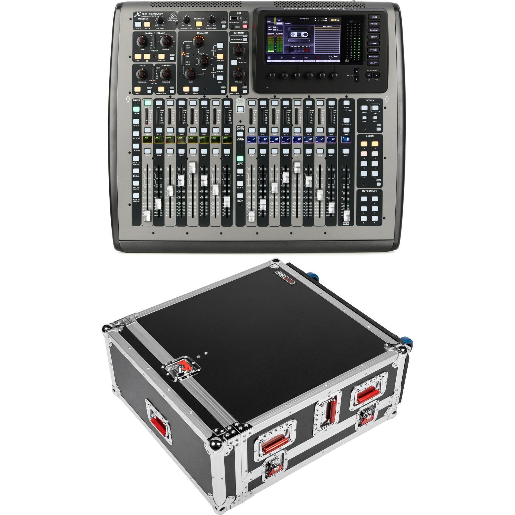 Behringer X32 Compact 40 通道数字调音台（含航空箱）