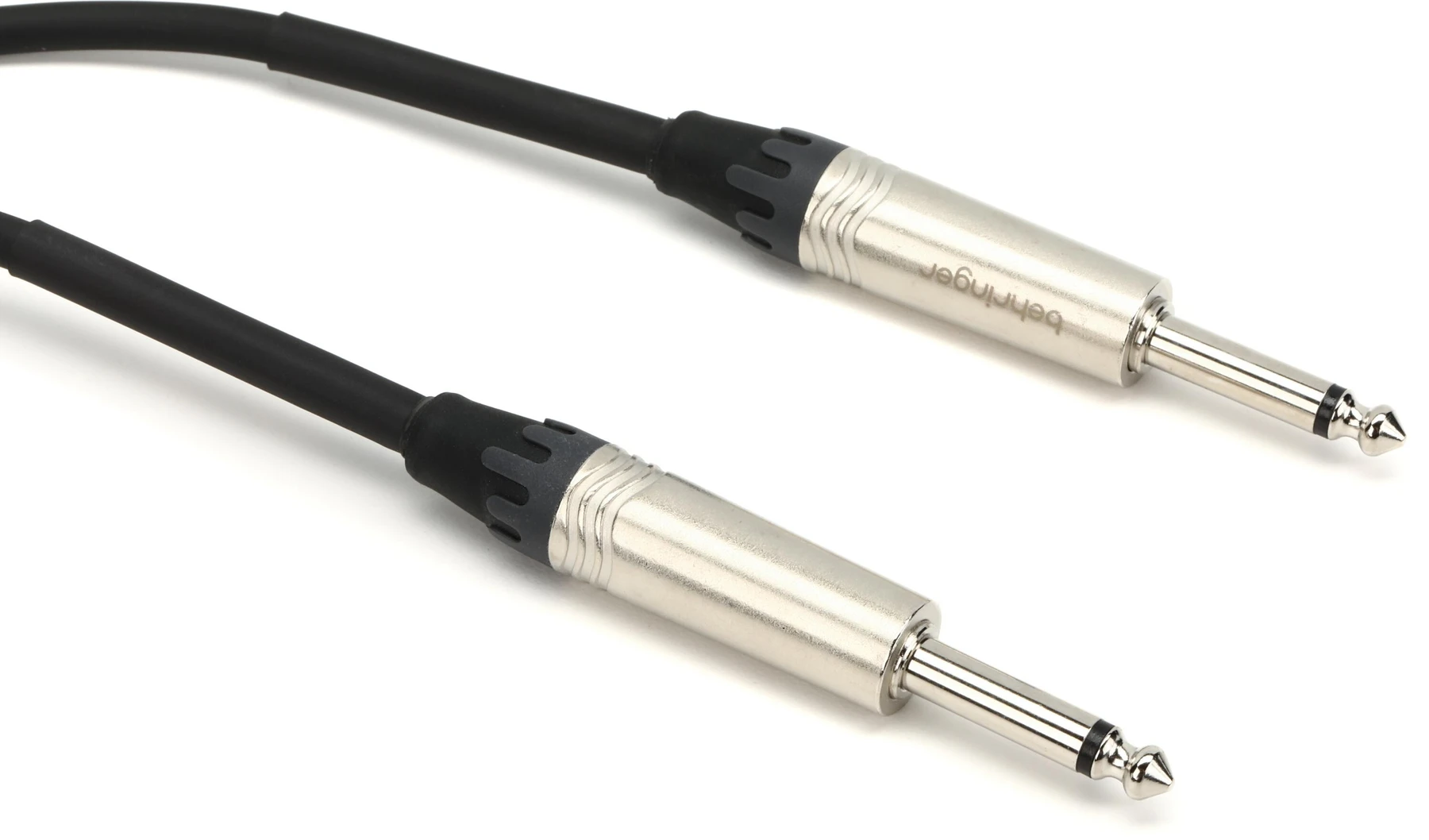 Behringer GIC1000 1/4 英寸 TS 公头至 1/4 英寸 TS 公头乐器线缆 - 32.8 英尺