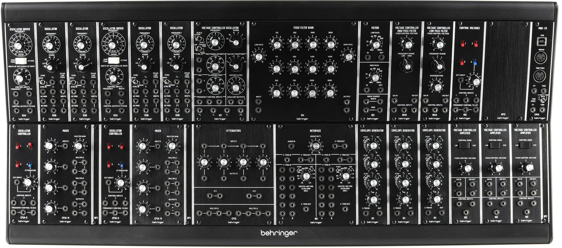 Behringer System 35 完整Eurorack模块化合成器