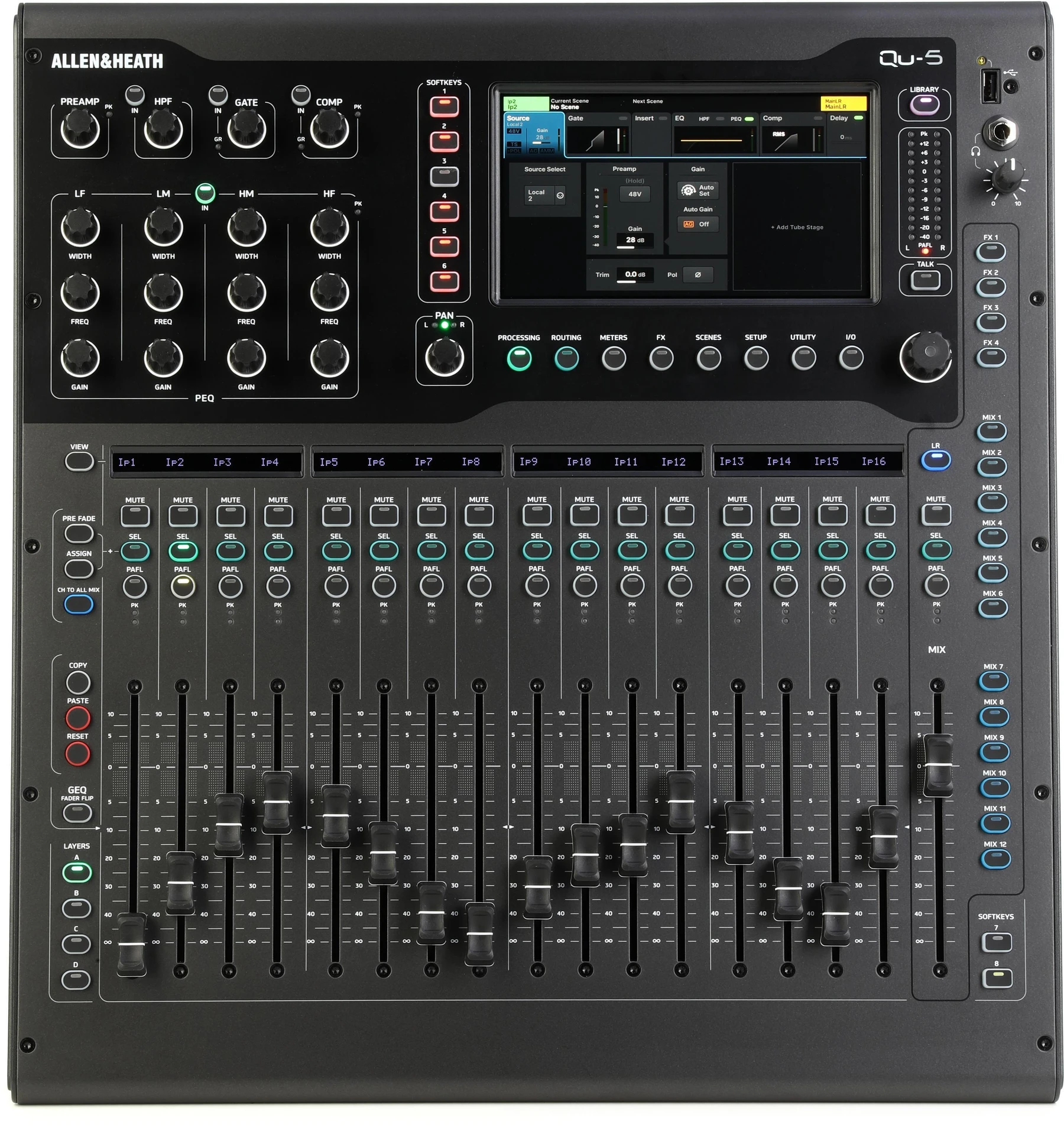 Allen & Heath Qu-5 38通道数字调音台