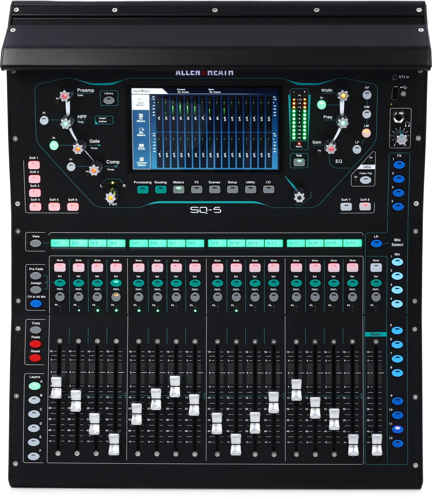 Allen & Heath SQ-5 48通道数字调音台