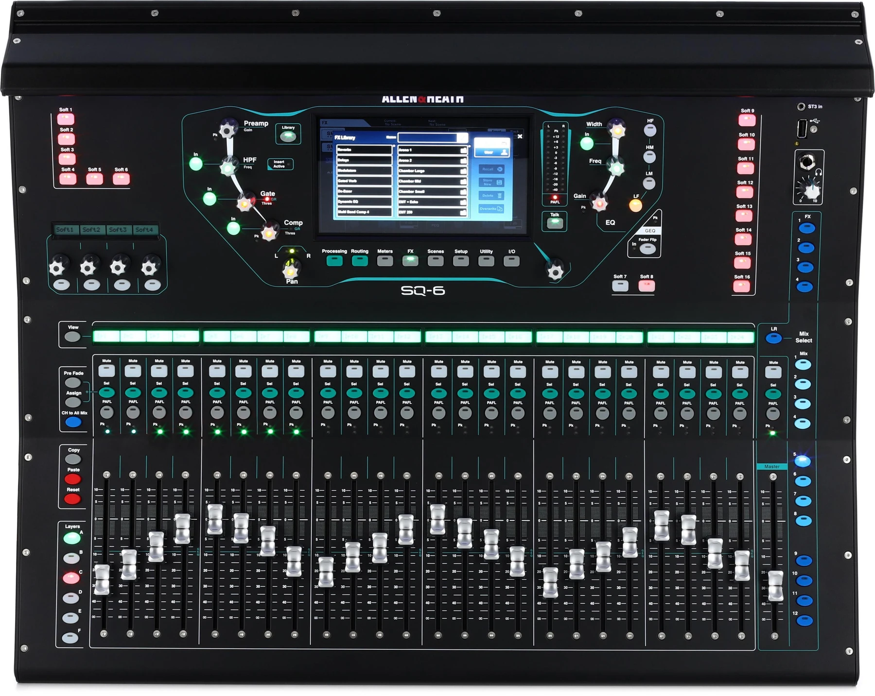 Allen & Heath SQ-6 48通道数字调音台