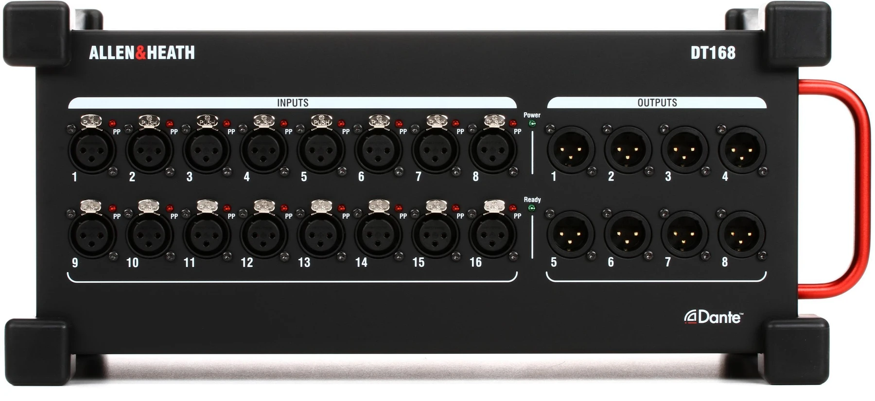 Allen & Heath DT168 16输入 Dante I/O扩展器