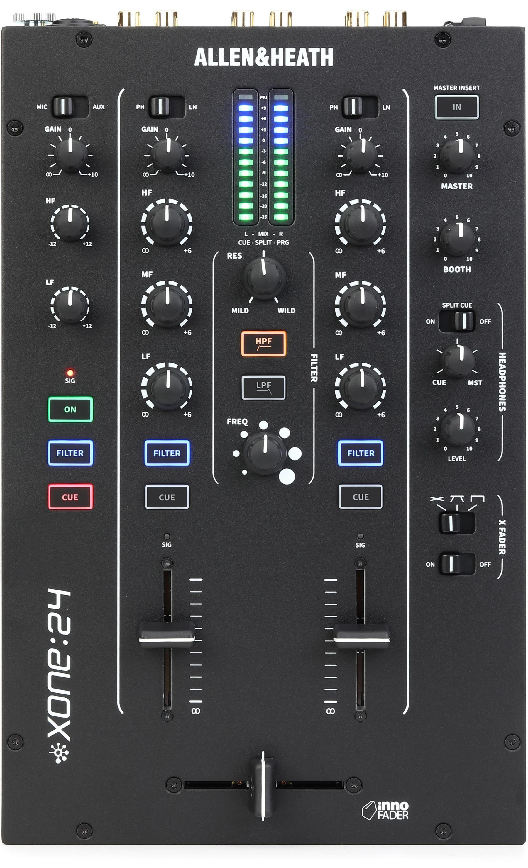 Allen & Heath Xone:24 2+1通道模拟DJ调音台