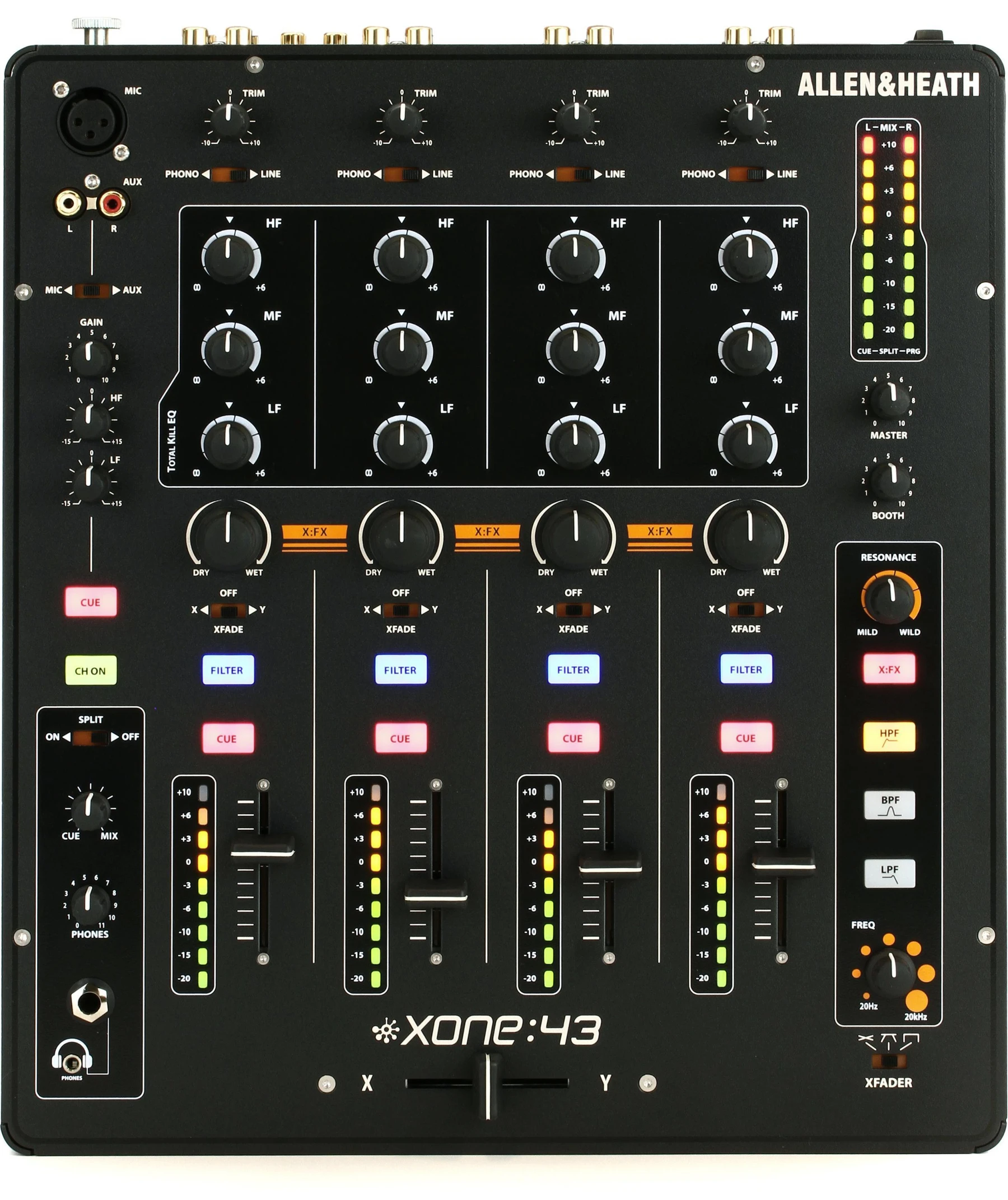 Allen & Heath Xone:43 4通道DJ调音台
