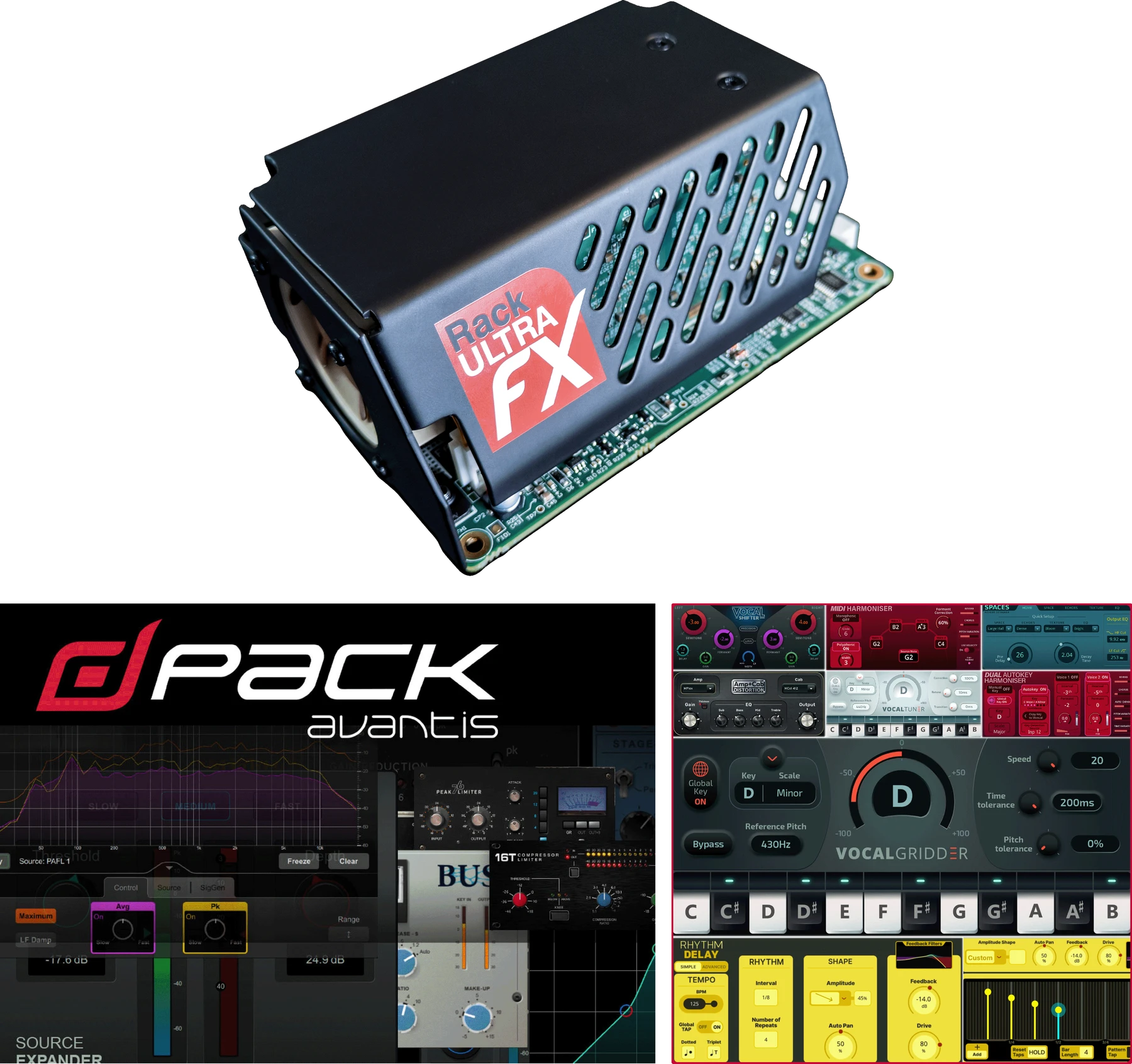 Allen & Heath Avantis RackUltra FX 升级包，含 dPack