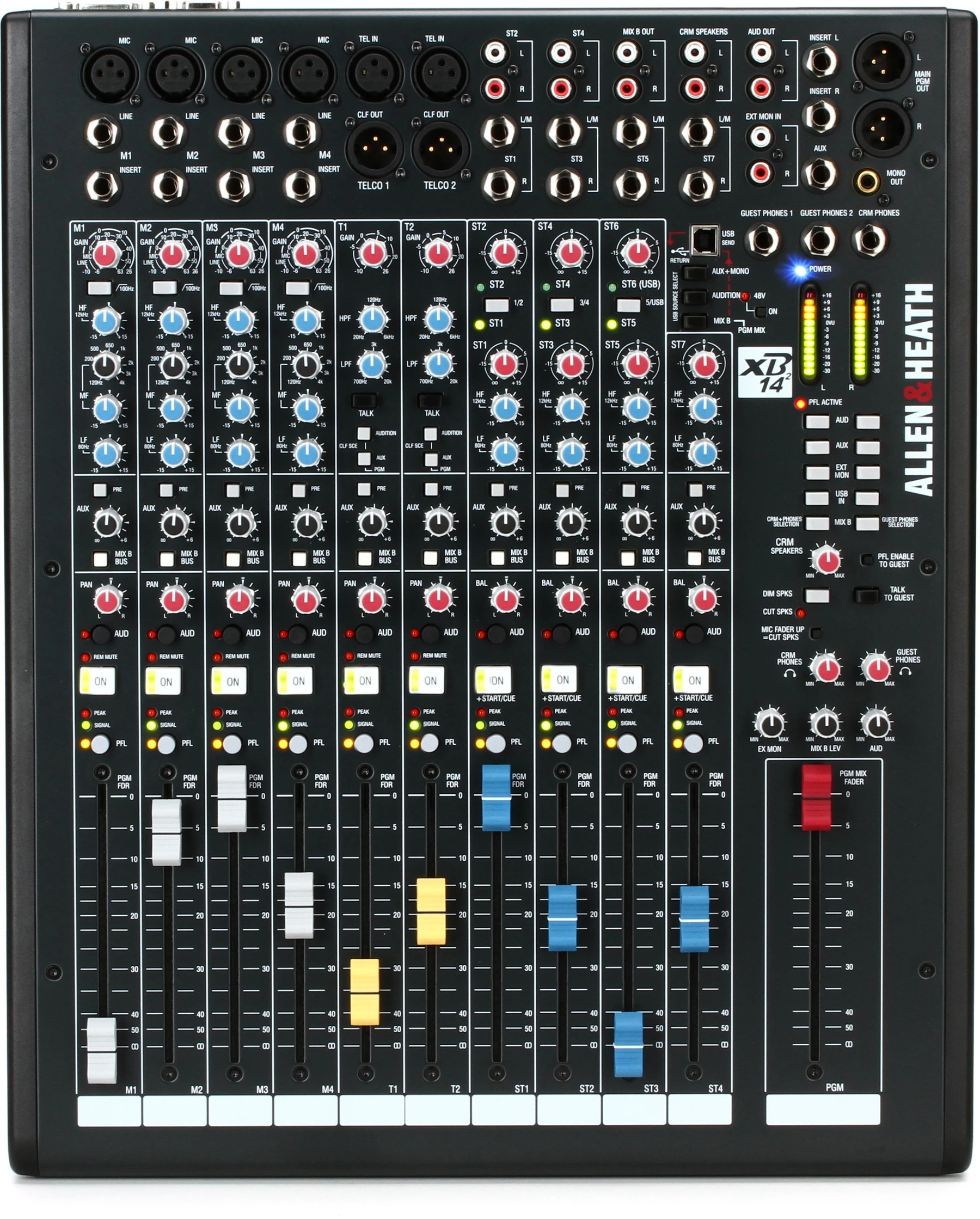 Allen & Heath XB-14-2 10通道广播调音台