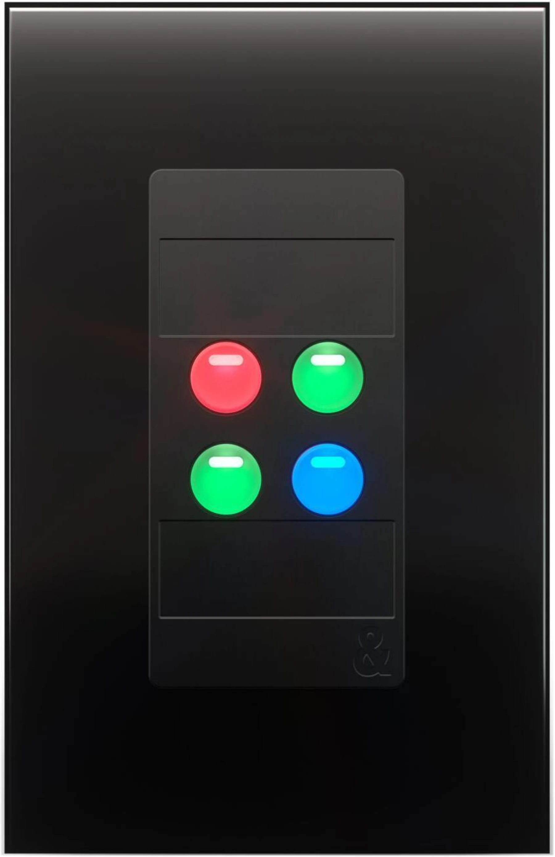 Allen & Heath IP4 4按键 IP 控制器，黑色