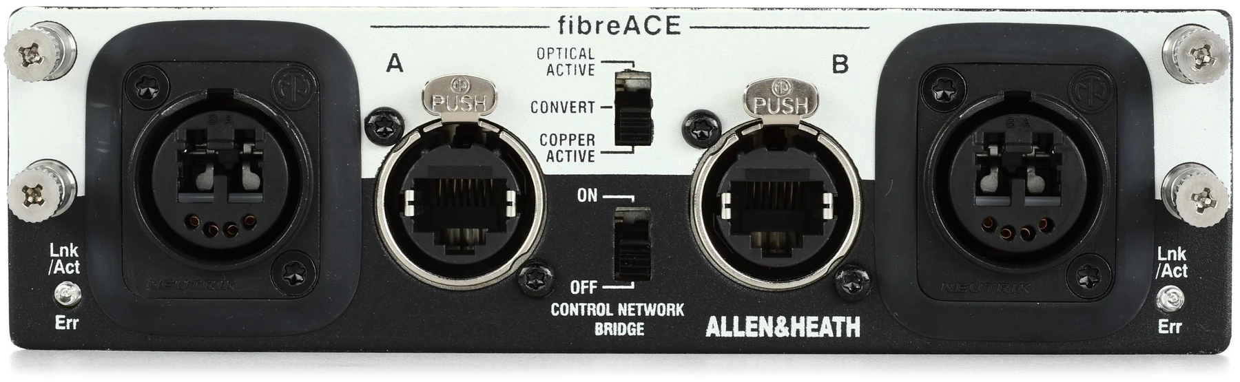 Allen & Heath 适用于 dLive 的 fibreACE 音频网络卡