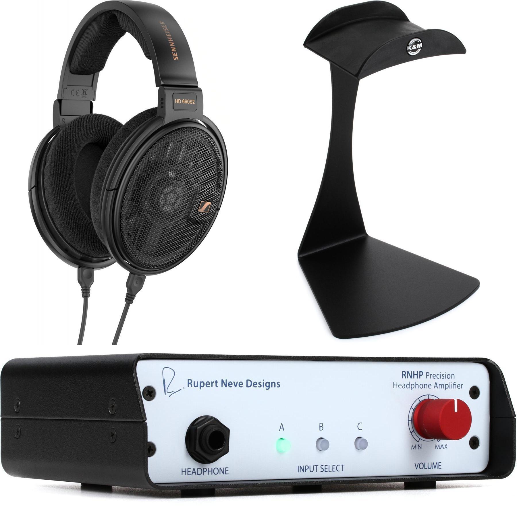 森海塞尔 HD 660S2 开放式耳机及 Rupert Neve Designs RNHP 精密耳机放大器套装