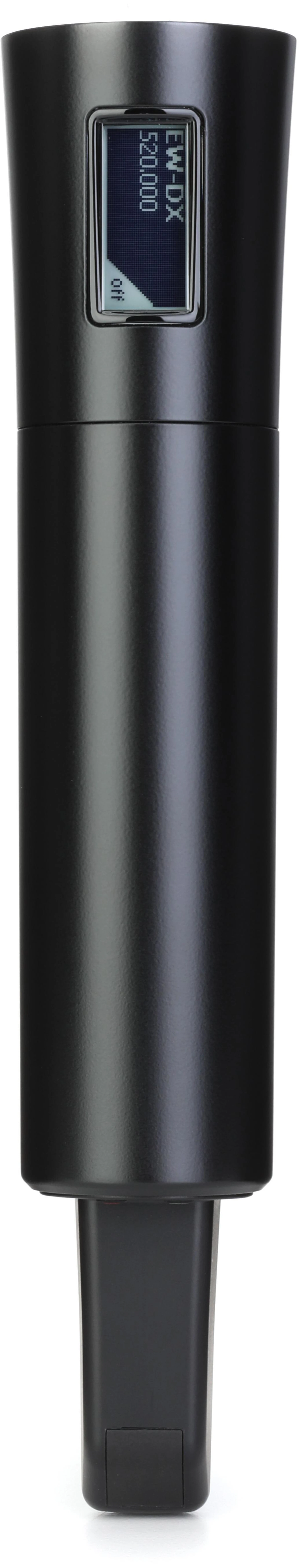 森海塞尔 EW-DX SKM-S 带静音开关手持麦克风发射器 - R1-9 频段
