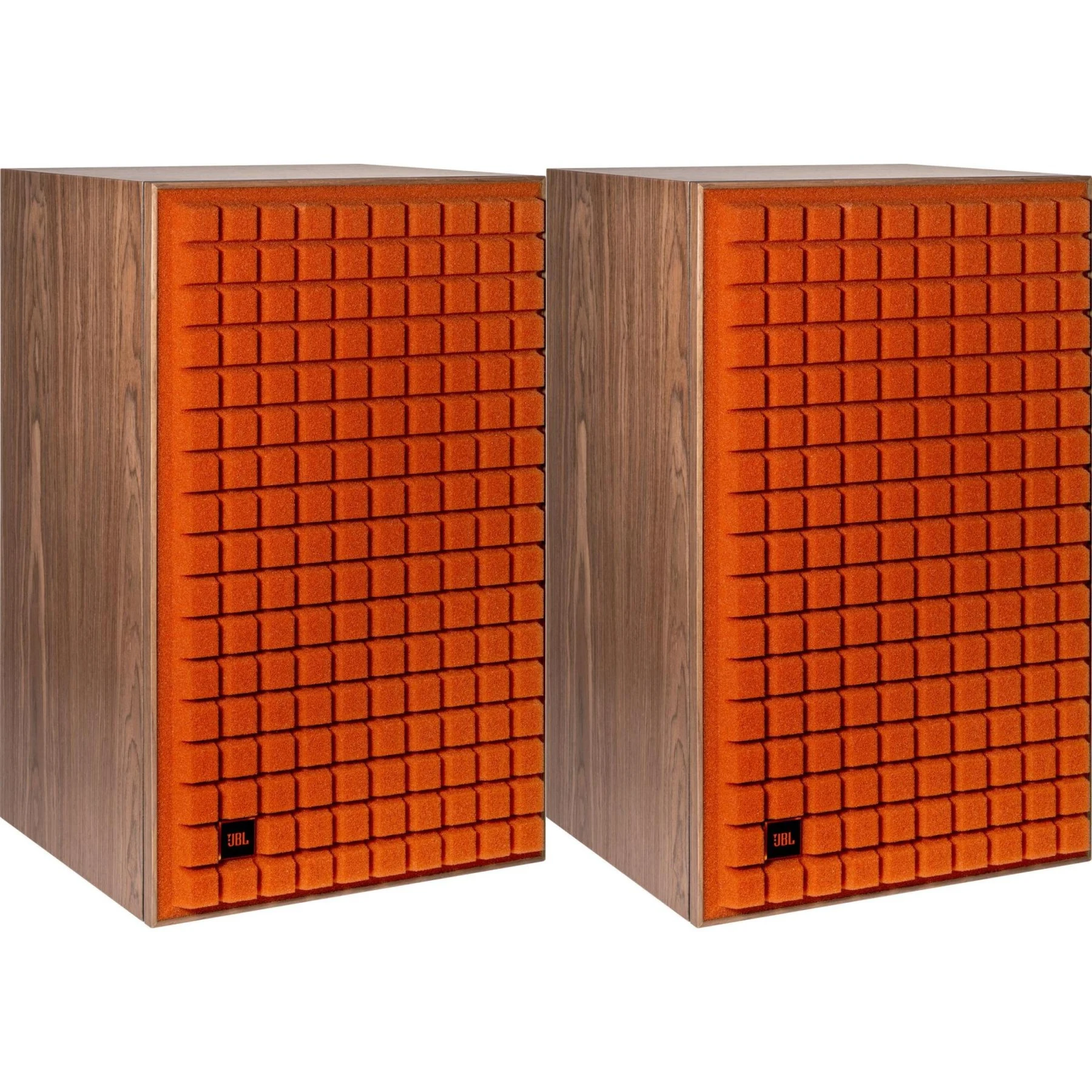 JBL L100 Classic MKII Bookshelf Speaker Pair - Orange