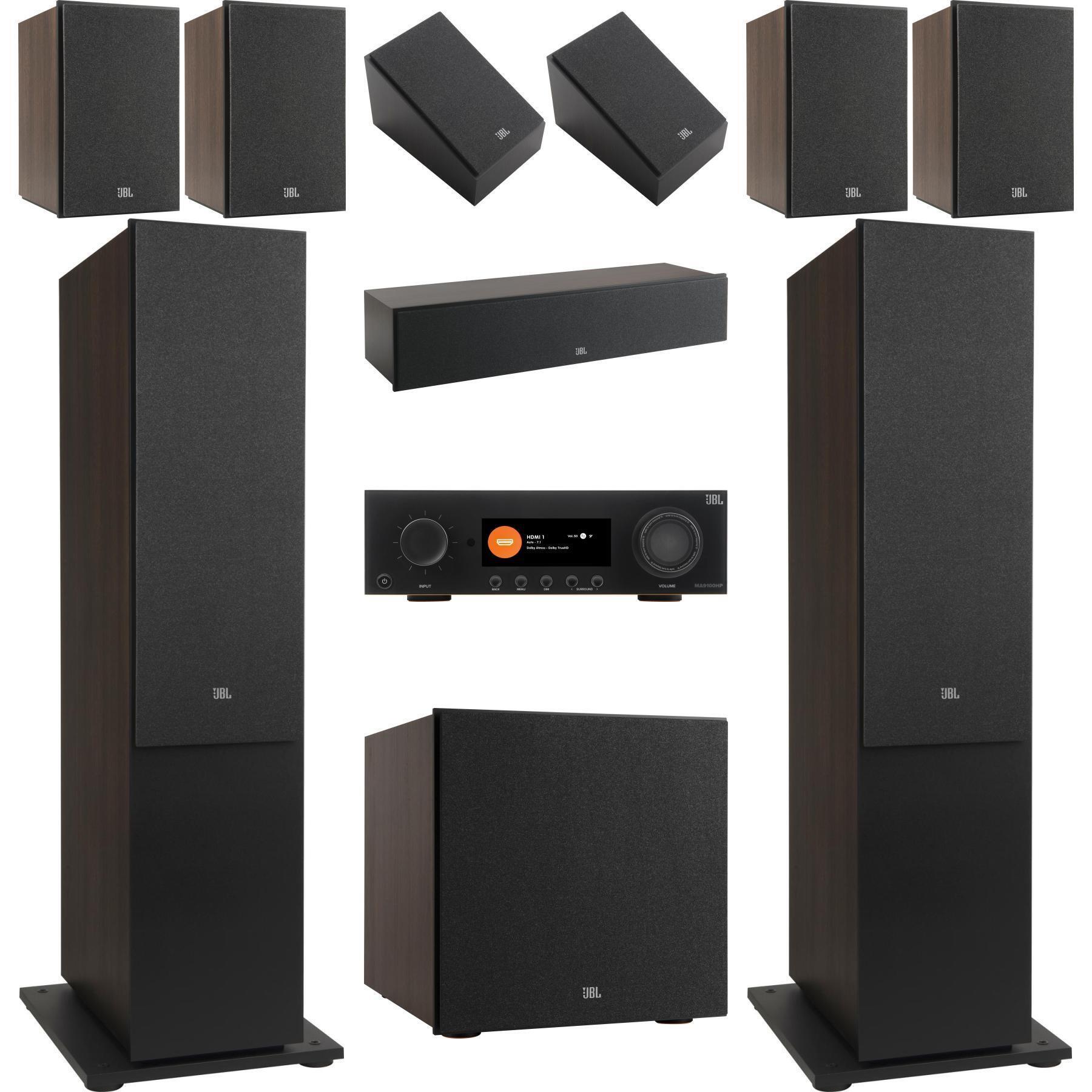 JBL MA9100HP 7.1.2 Home Theater Bundle - Black
