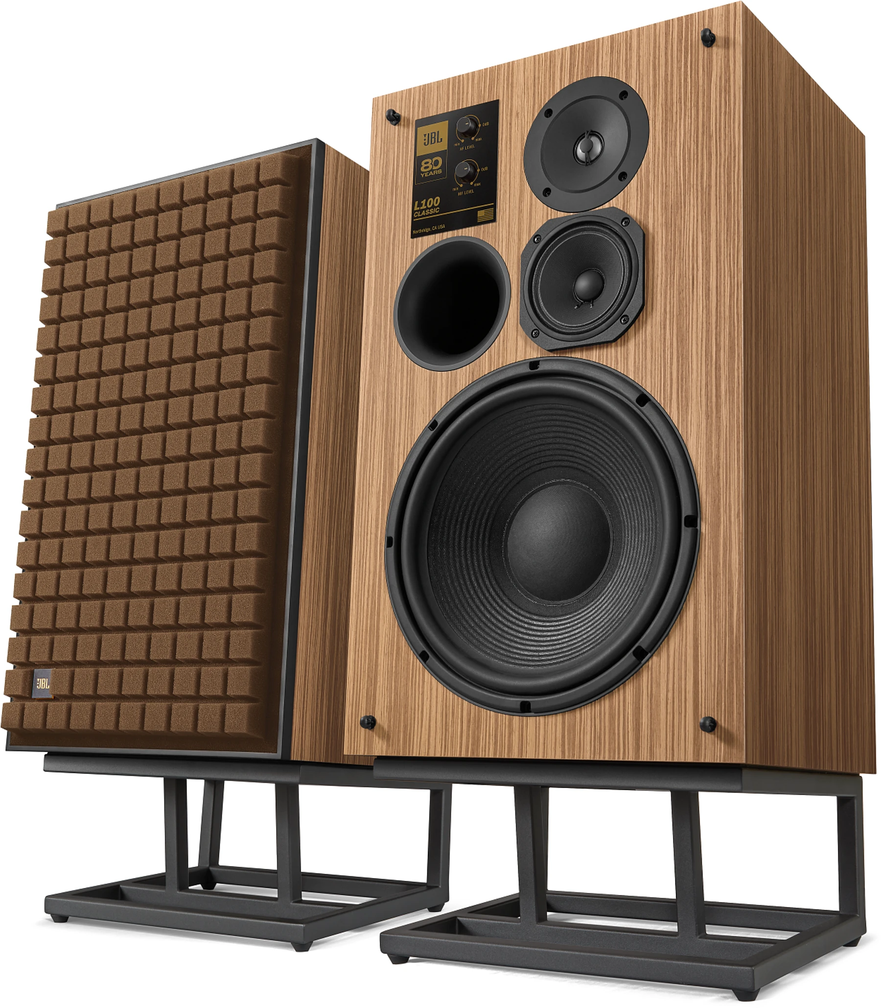 JBL L100 Classic 80 Bookshelf Speakers - 80th Anniversary Edition