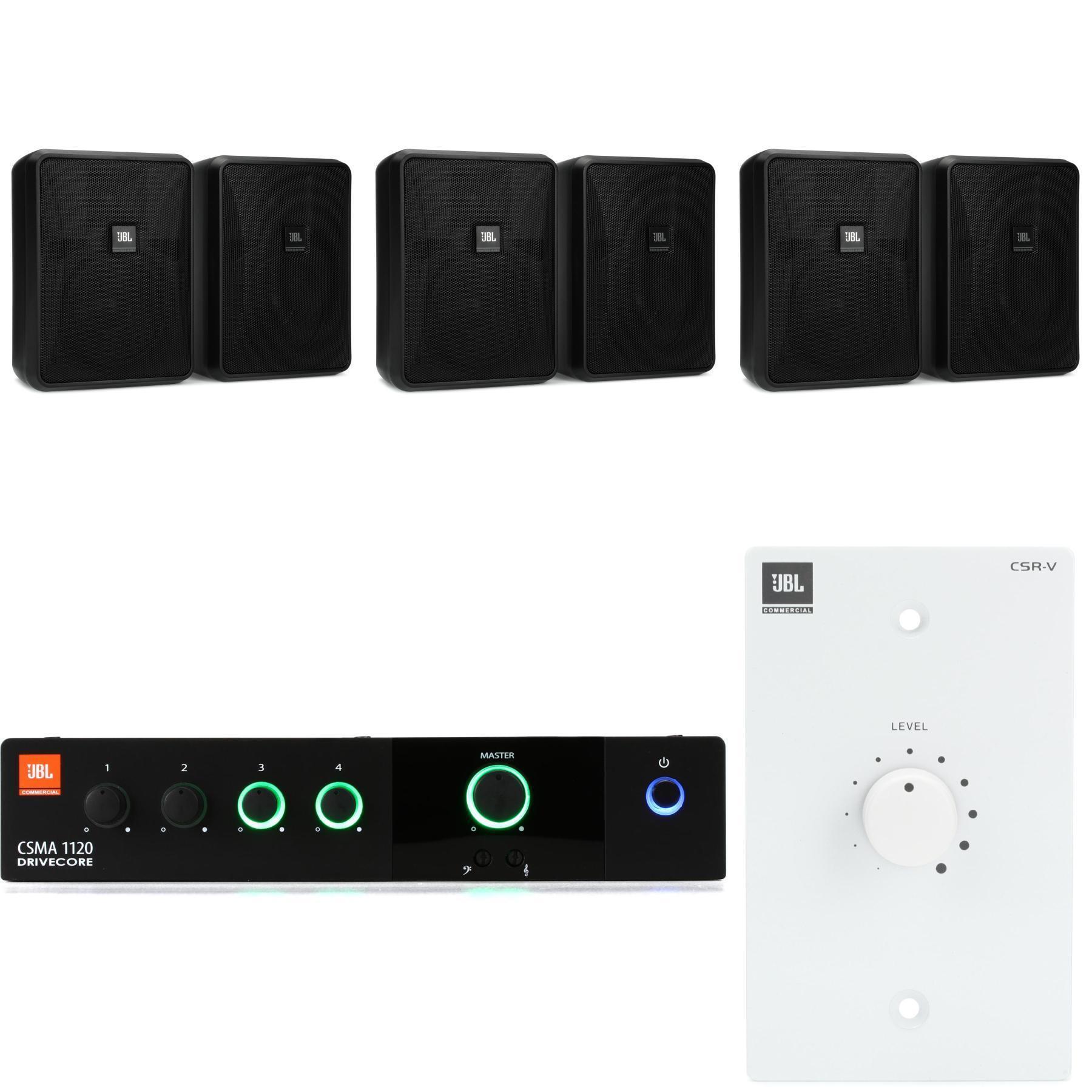 JBL 70V System 1200 Square Feet For Open Truss Ceiling