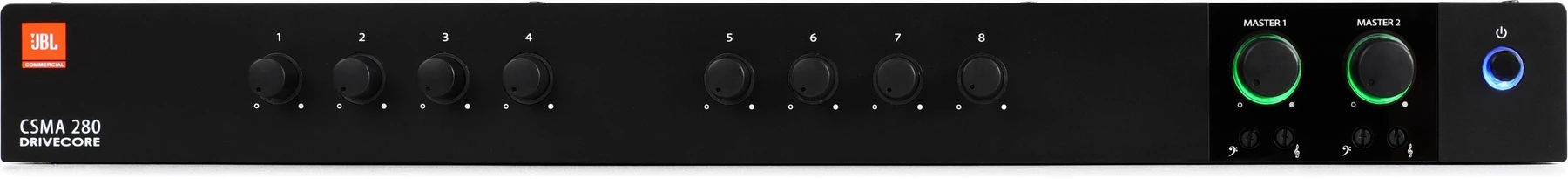 JBL CSMA 280 80W 8-channel Mixer-Amplifier