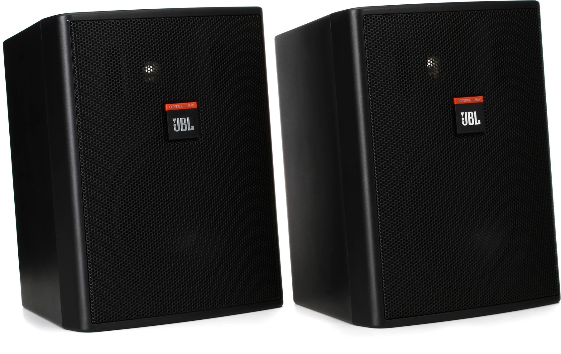 JBL Control 25AV Indoor/Outdoor Surface-Mount Speaker - Black