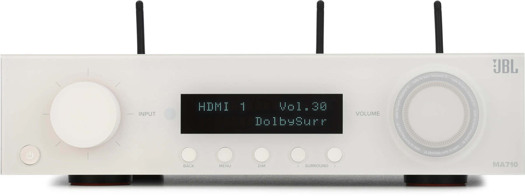 JBL MA710 7.2-channel 8K A/V Receiver - White