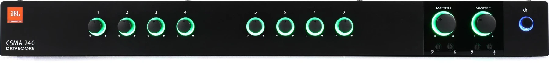 JBL CSMA 240 40W 8-channel Mixer-Amplifier
