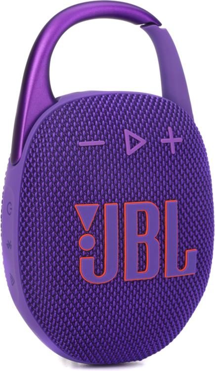 JBL Clip 5 Portable Waterproof Bluetooth Speaker - Purple