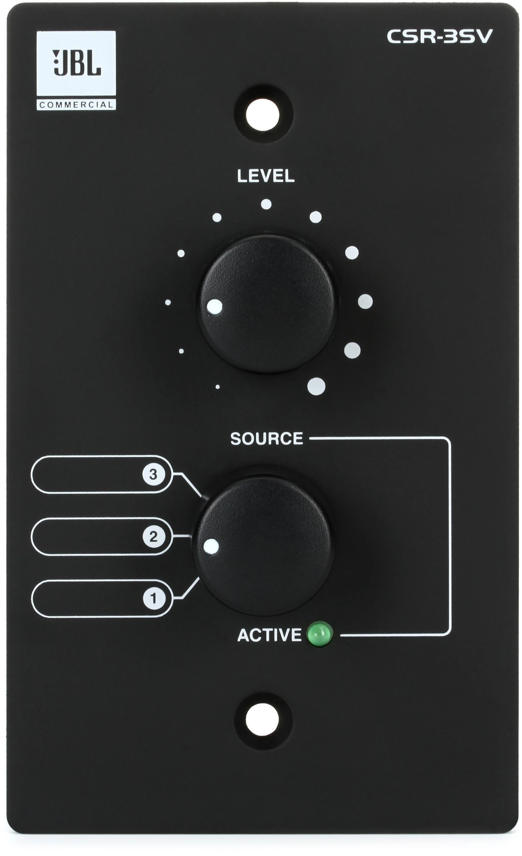 JBL CSR-3SV Wall Controller - Black