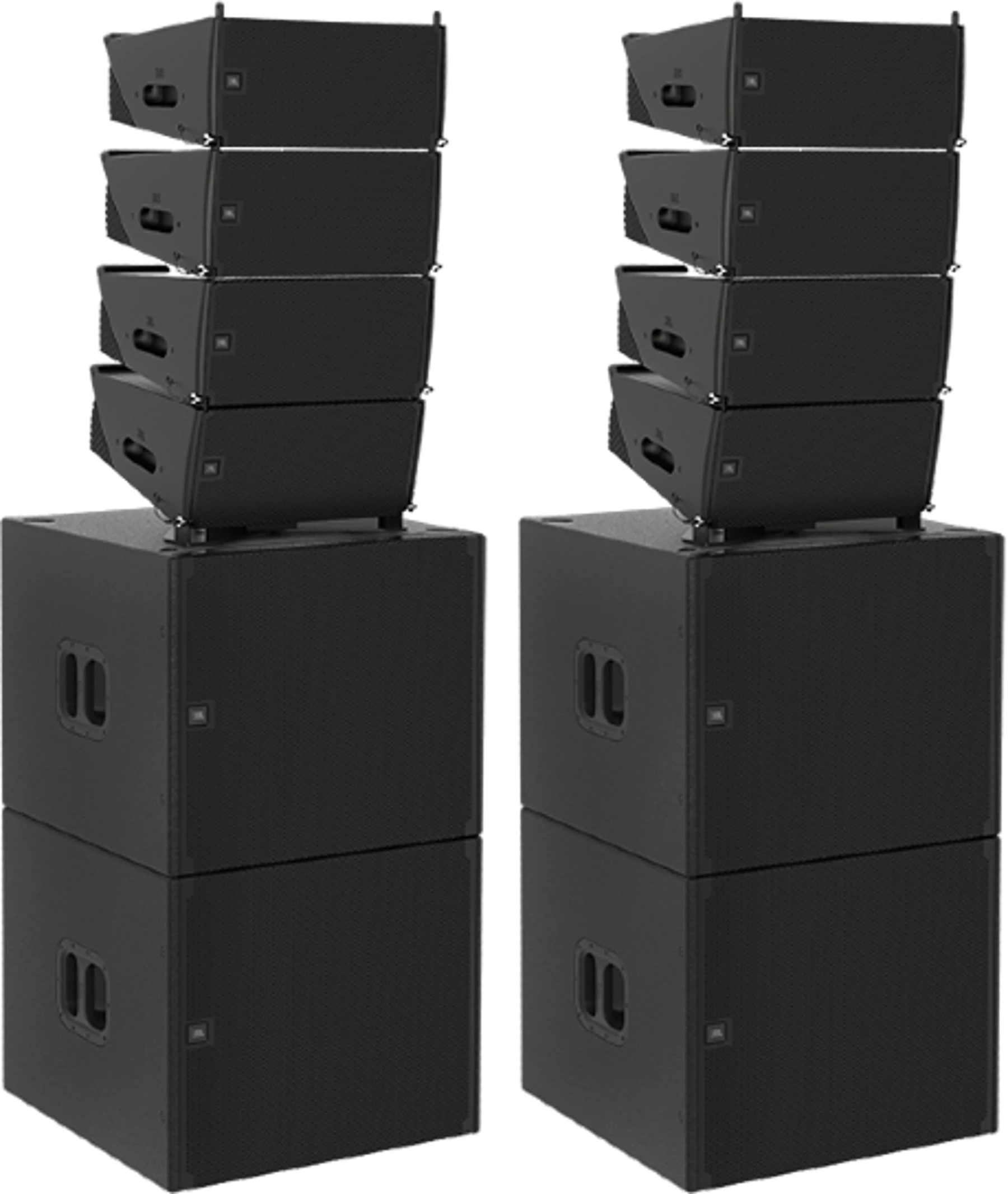 JBL SRX906LA 8 Powered Line Array 4 Powered Subwoofer Ground PA System