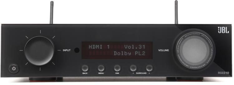 JBL MA510 5.2声道 8K 影音接收机 - 黑色