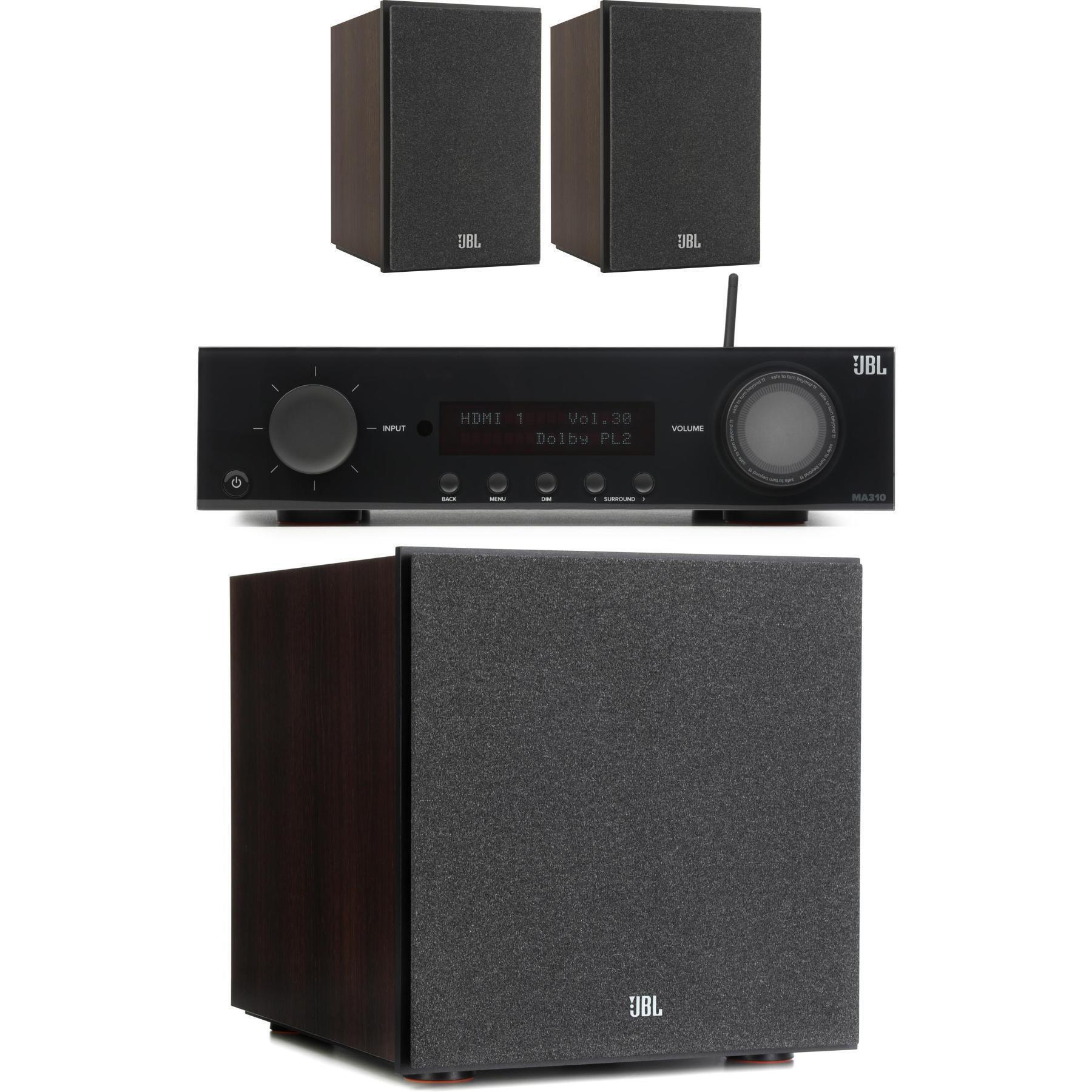 JBL MA310 2.1 家庭影院套装 - 黑色