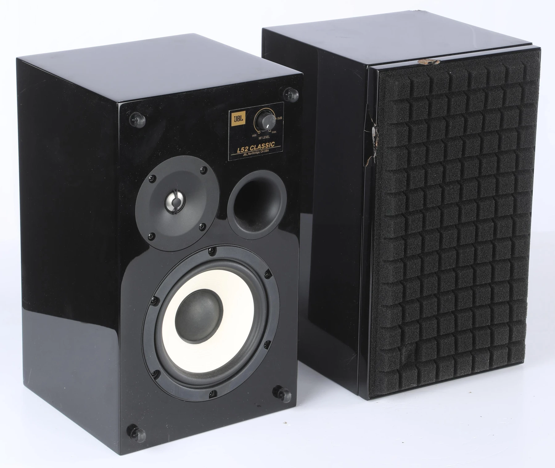 JBL L52 Classic 5.25-inch Passive 2-way Bookshelf Loudspeakers (Pair) - All Black