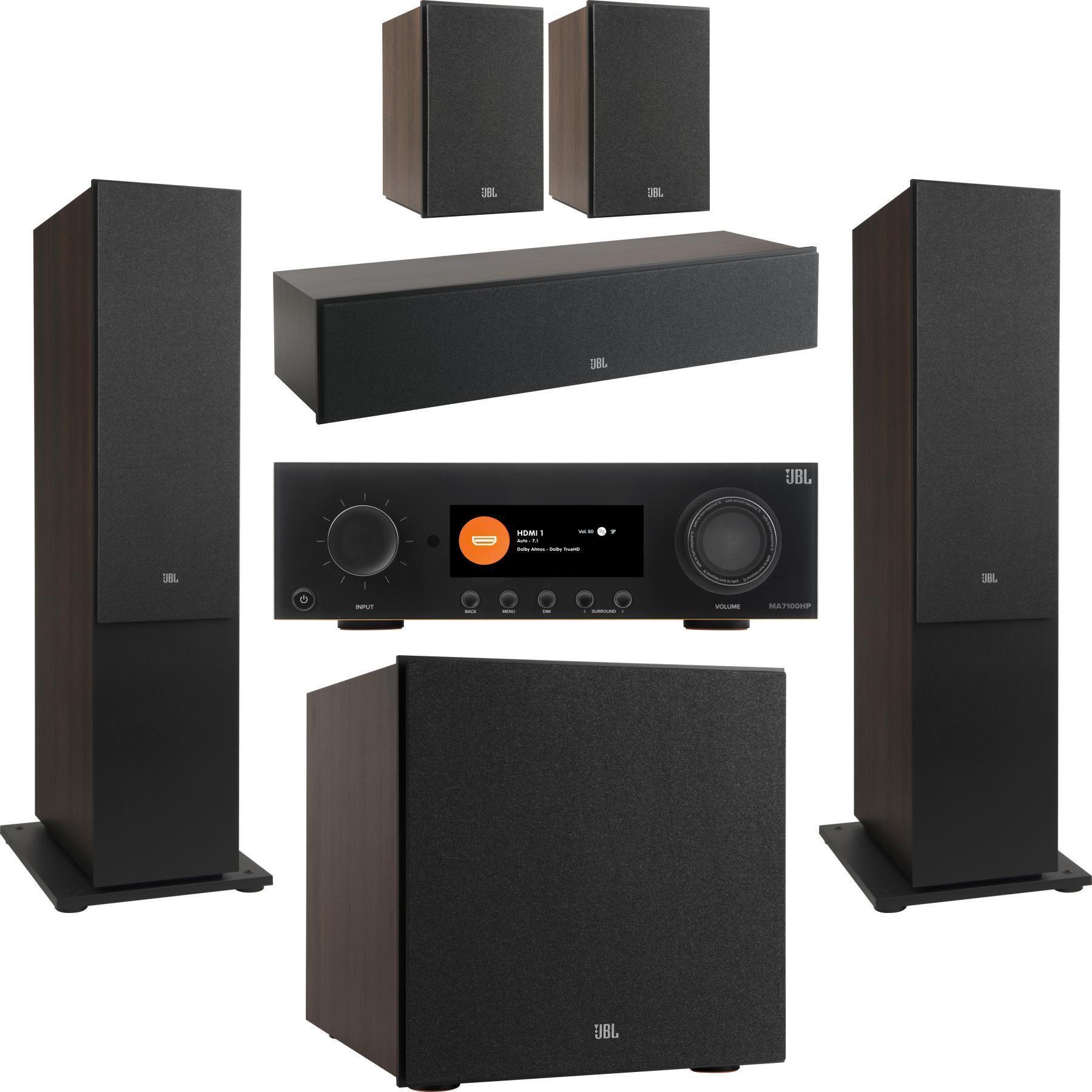 JBL MA7100HP 5.1 Home Theater Bundle - Black