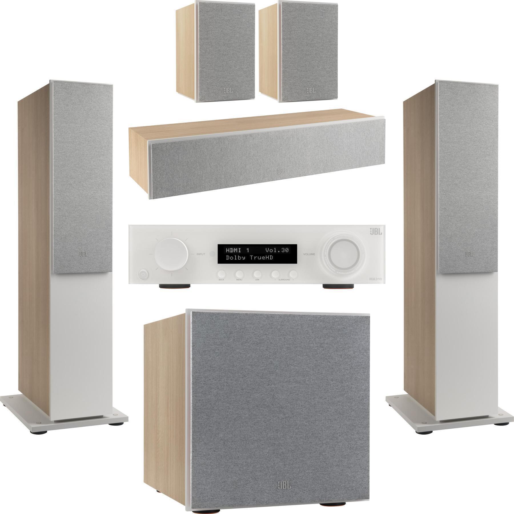 JBL MA310 5.1 Home Theater Bundle - White