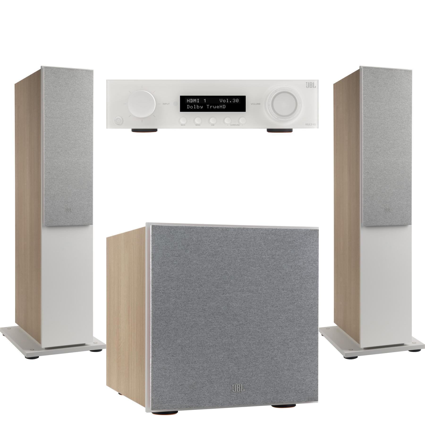 JBL MA310 2.1 Home Theater Bundle - White