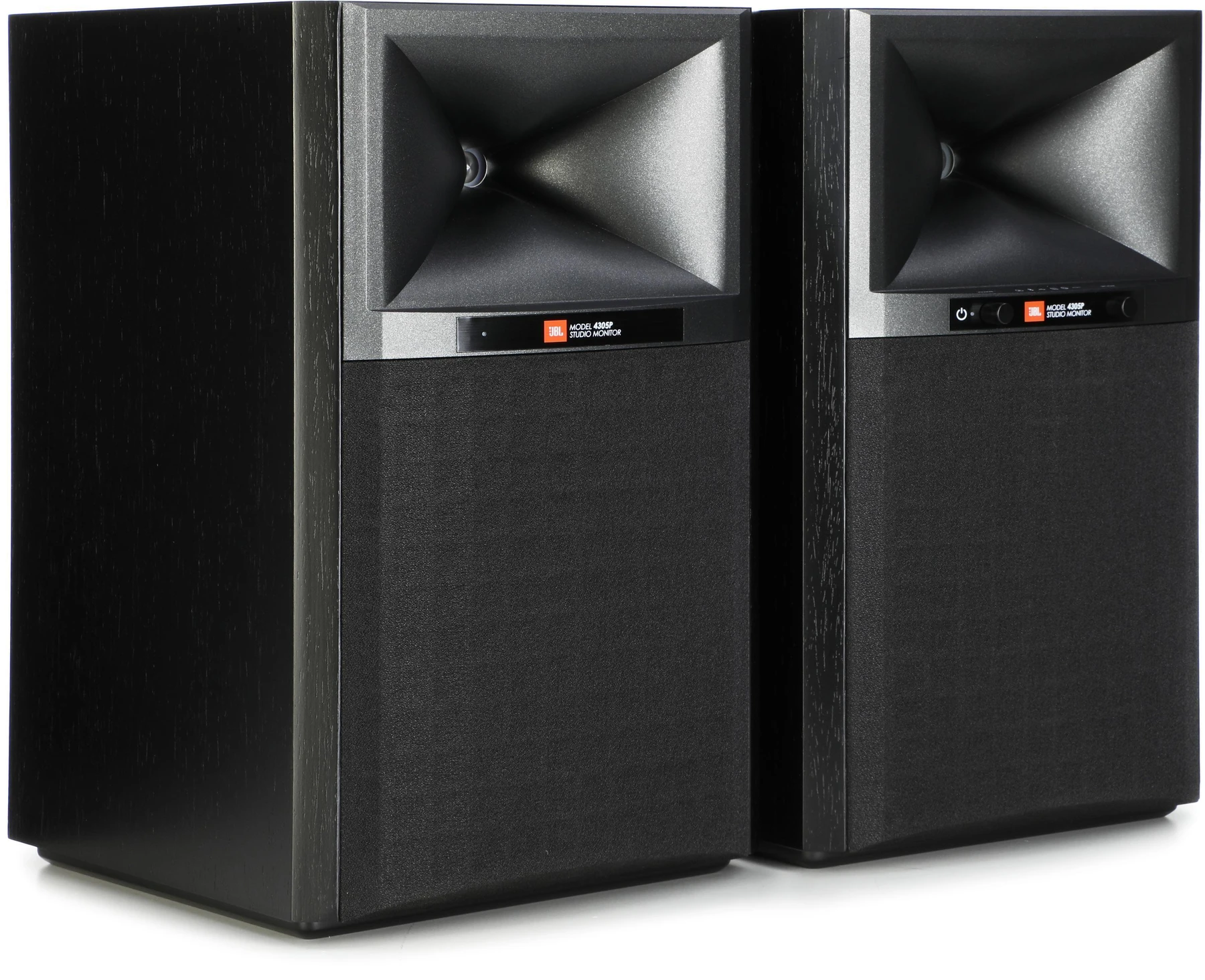 JBL 4305P 有源5.25英寸录音室监听音箱 - 黑色