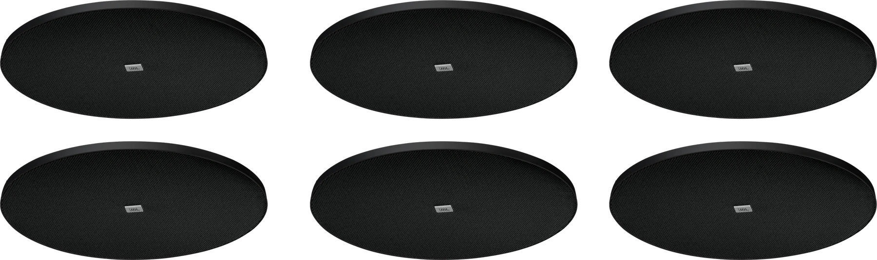 JBL MTC-419BG Control 419CS/T音箱圆形网罩 - 黑色，6件装