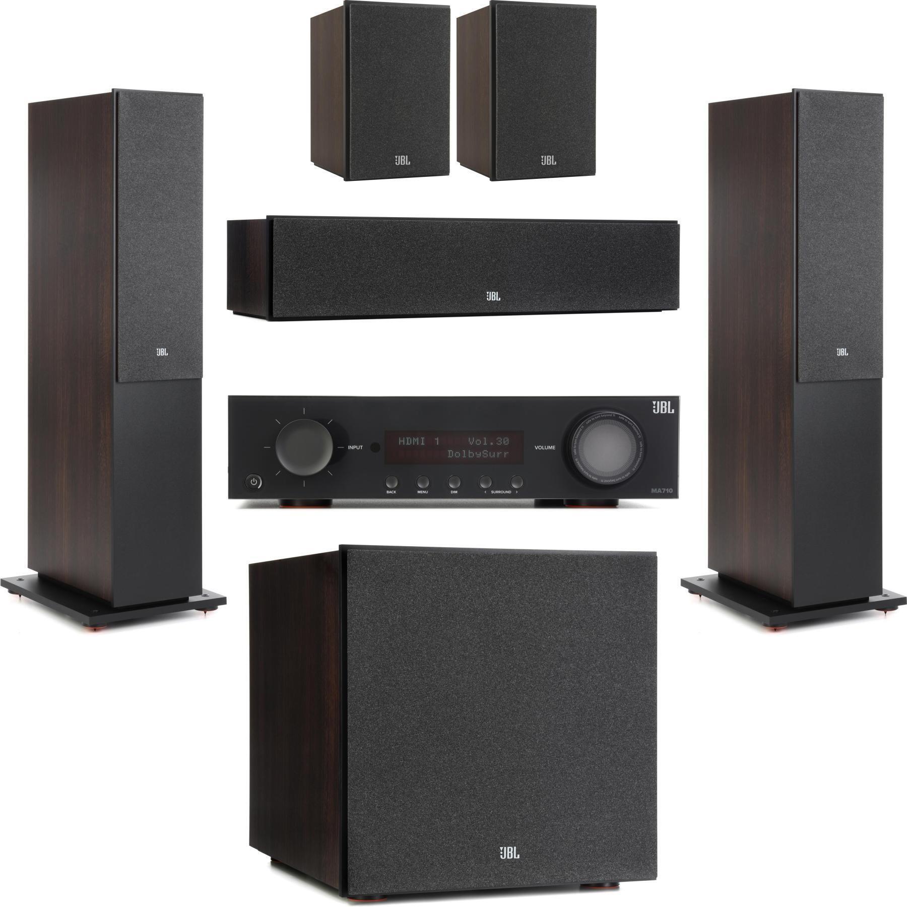 JBL MA710 5.1家庭影院套装 - 黑色
