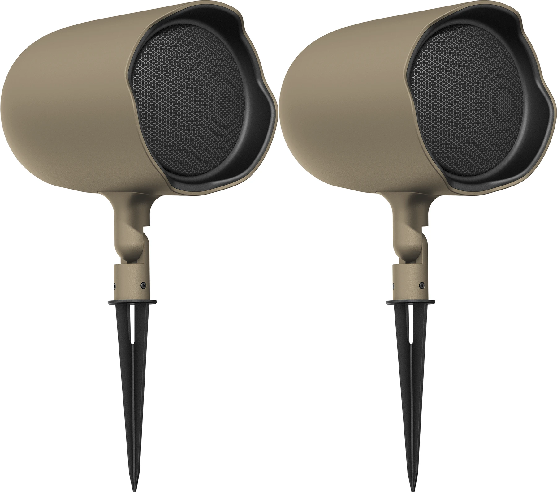 JBL GSF6 6.5英寸全频景观音箱对 - 棕褐色