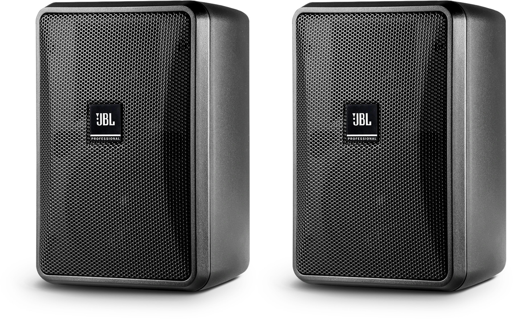 JBL Control 23-1L 3英寸超紧凑室内/室外音箱 - 黑色（一对）