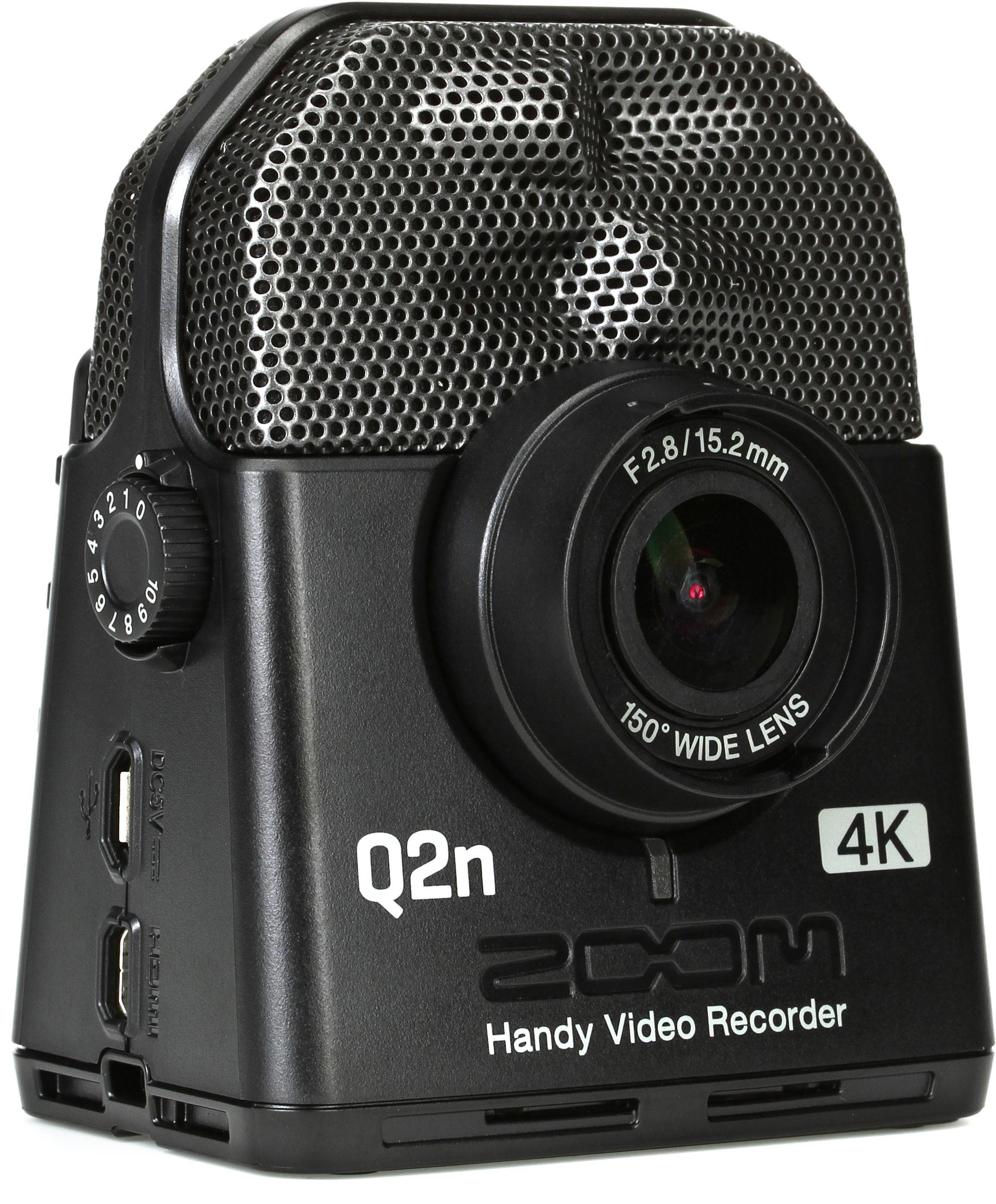 ZOOM Q2n-4K 便携式视频录音机带X/Y话筒麦克风