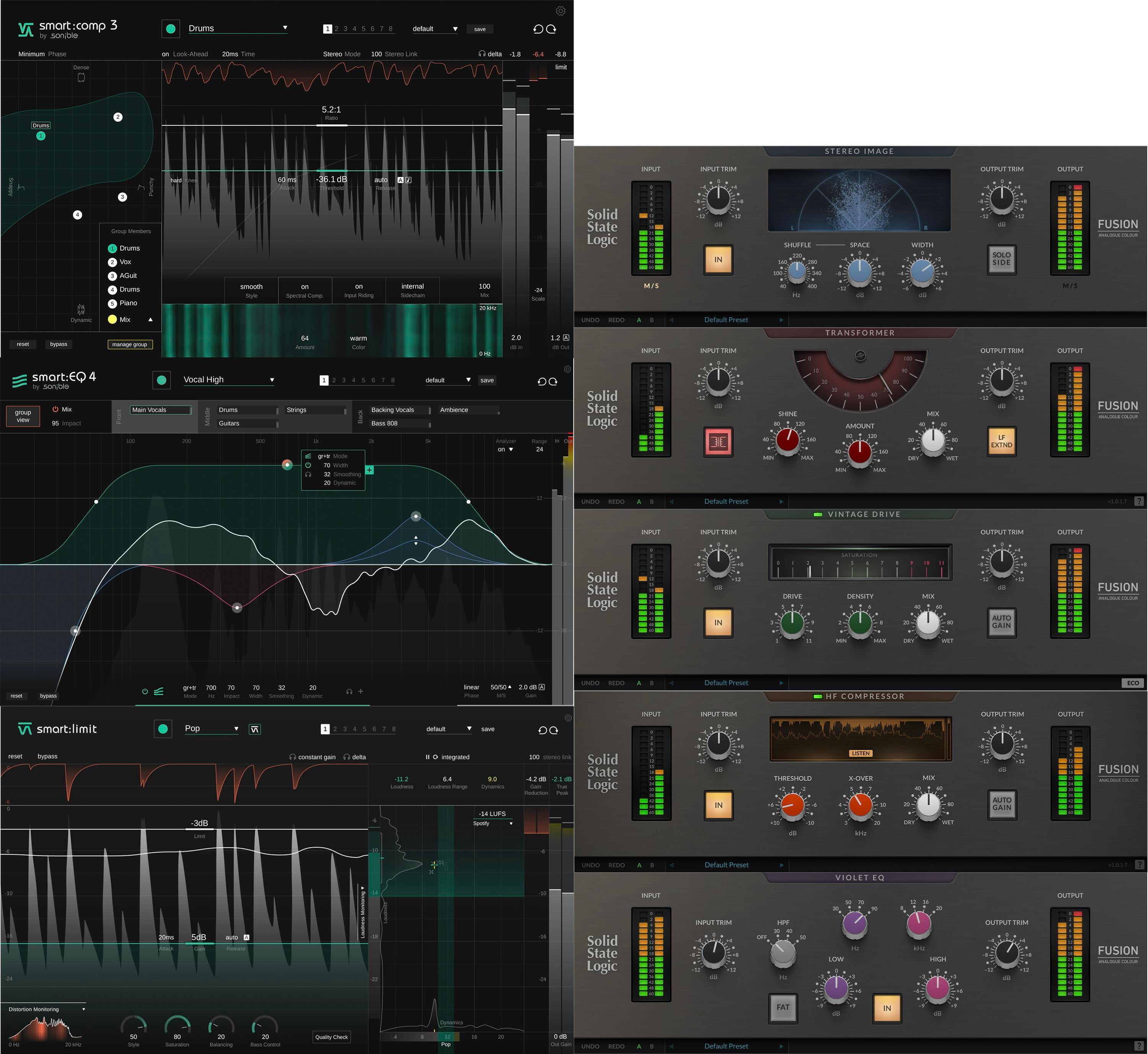 Solid State Logic Synergy Pack 插件套装
