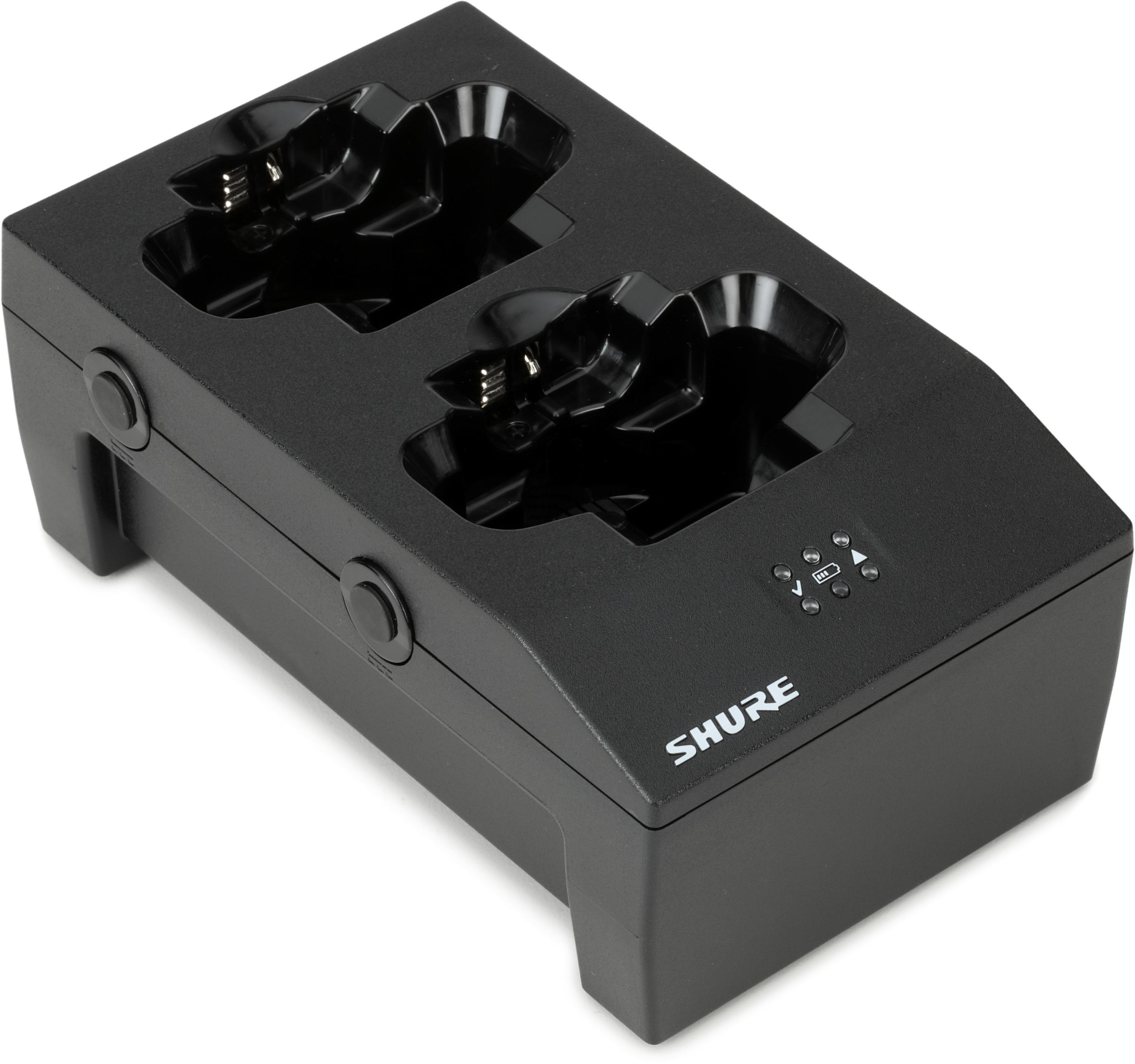 Shure/舒尔 SBC200-US 双基座充电座（含电源适配器）