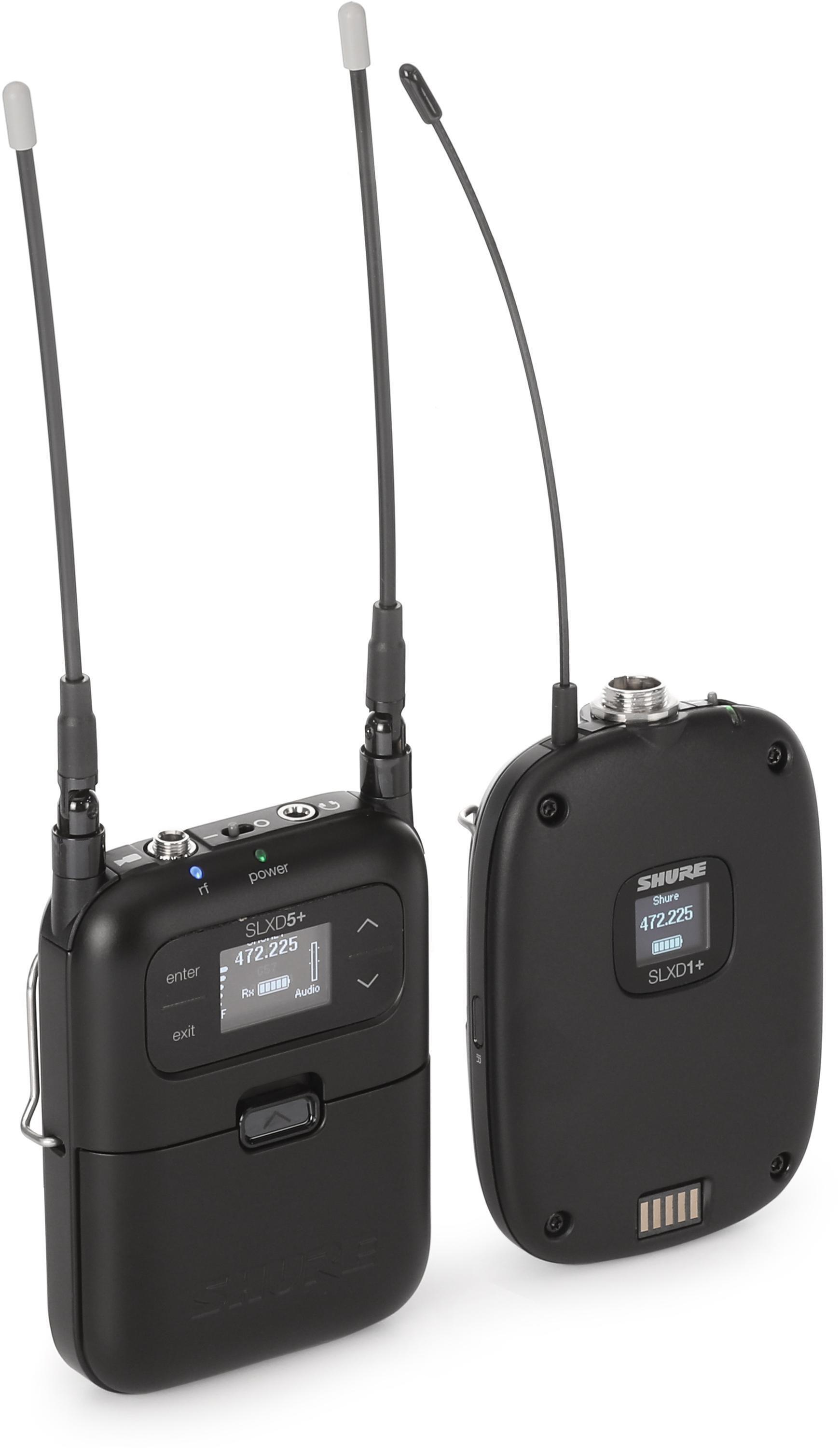 Shure/舒尔 SLXD15+ 无线腰包发射系统