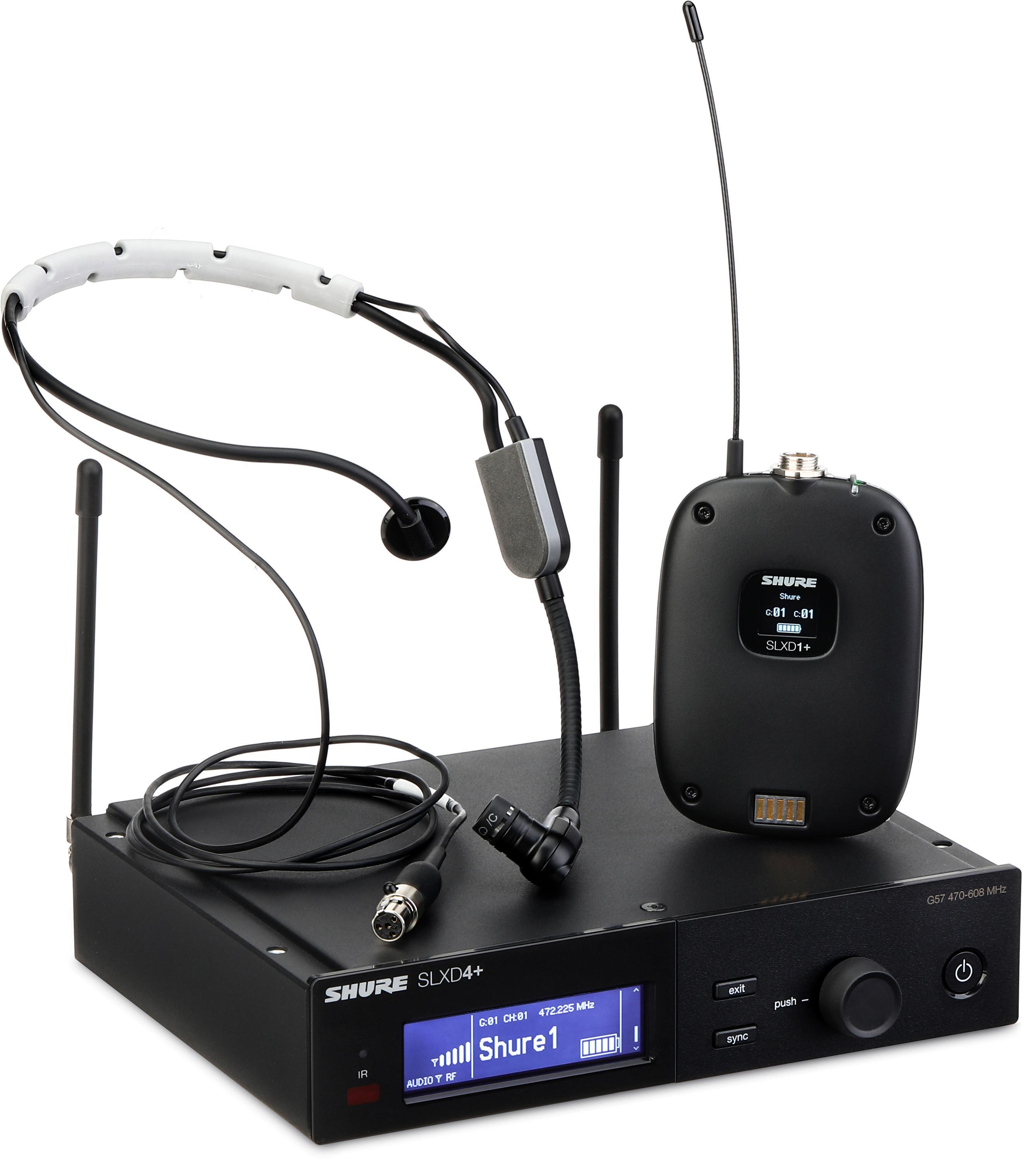Shure/舒尔 SLXD14+/SM35 无线头戴话筒麦克风系统