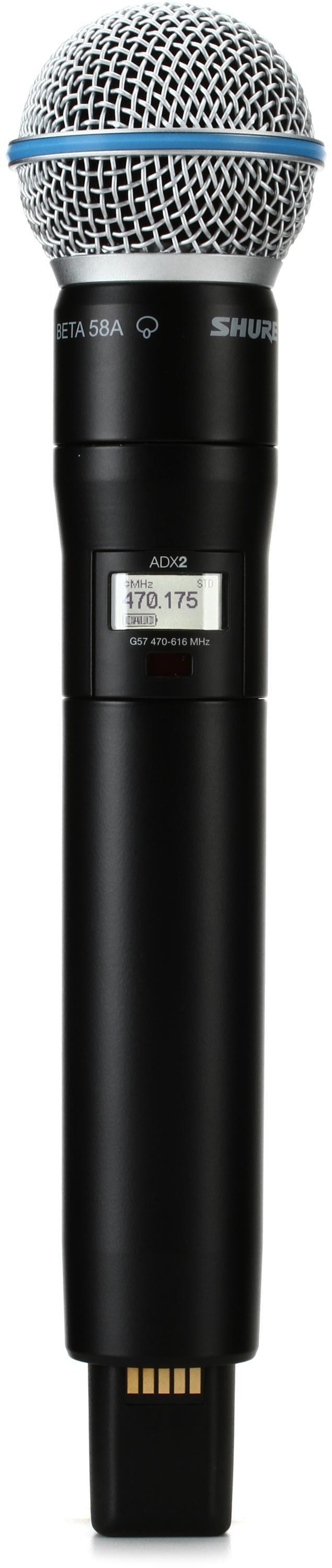 Shure/舒尔 ADX2/B58 无线手持麦克风发射机