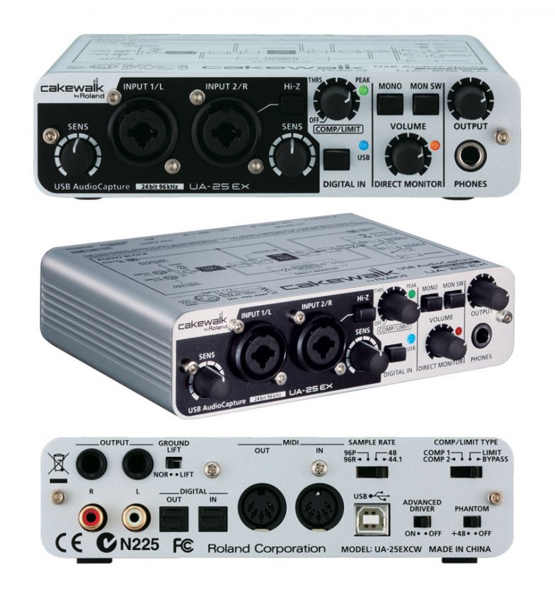 Roland Cakewalk UA-25EX 音频接口【停产】