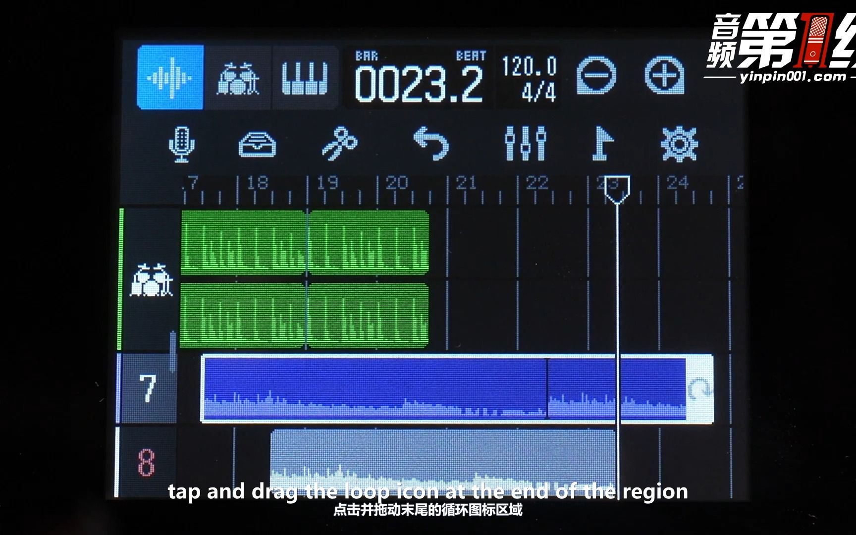ZOOM R12 多轨录音机触摸屏编辑操作介绍