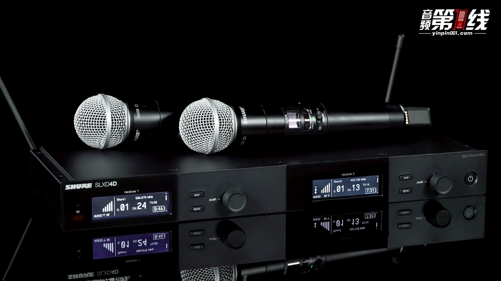 Shure/舒尔 SLX-D 数字无线手持头戴领夹话筒麦克风系统【音频第一线译制】